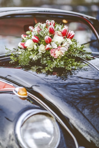 ein Brautstrauß, Hochzeitsstrauß oder Autoschmuck für deine Hochzeit - Fotograf und Hochzeitsfotograf Torsten Paris
